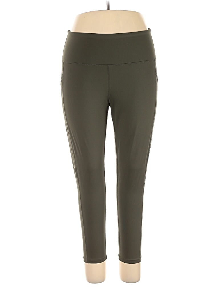 Pre-owned Ideology Active Pants In Green