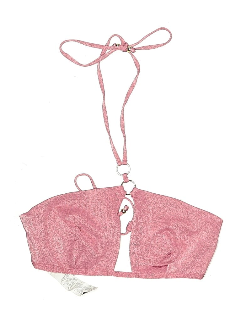 Pre-owned Calzedonia Swimsuit Top Pink Swimwear