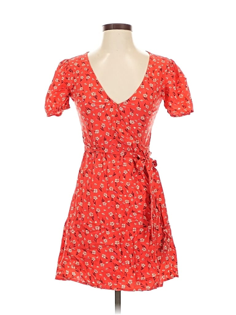 Pre-owned Billabong Casual Dress In Orange