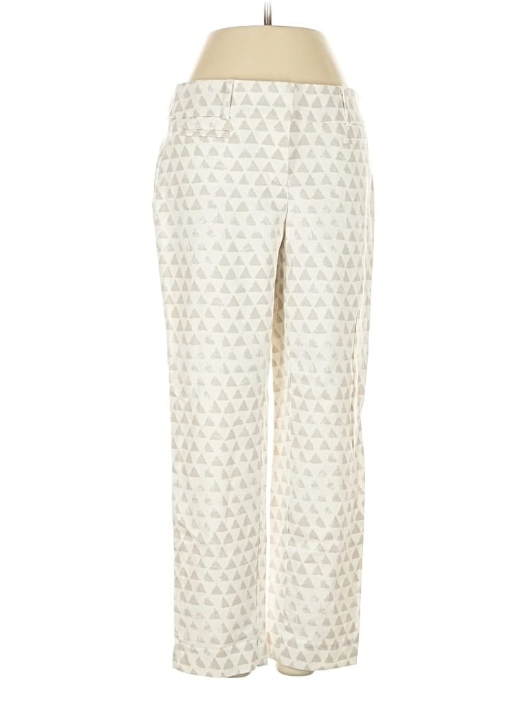 Pre-owned Ann Taylor Loft Casual Pants In White