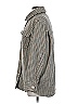 H&M 100% Polyester Checkered-gingham Brown Jacket Size XS - photo 5