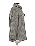 H&M 100% Polyester Checkered-gingham Brown Jacket Size XS - photo 4
