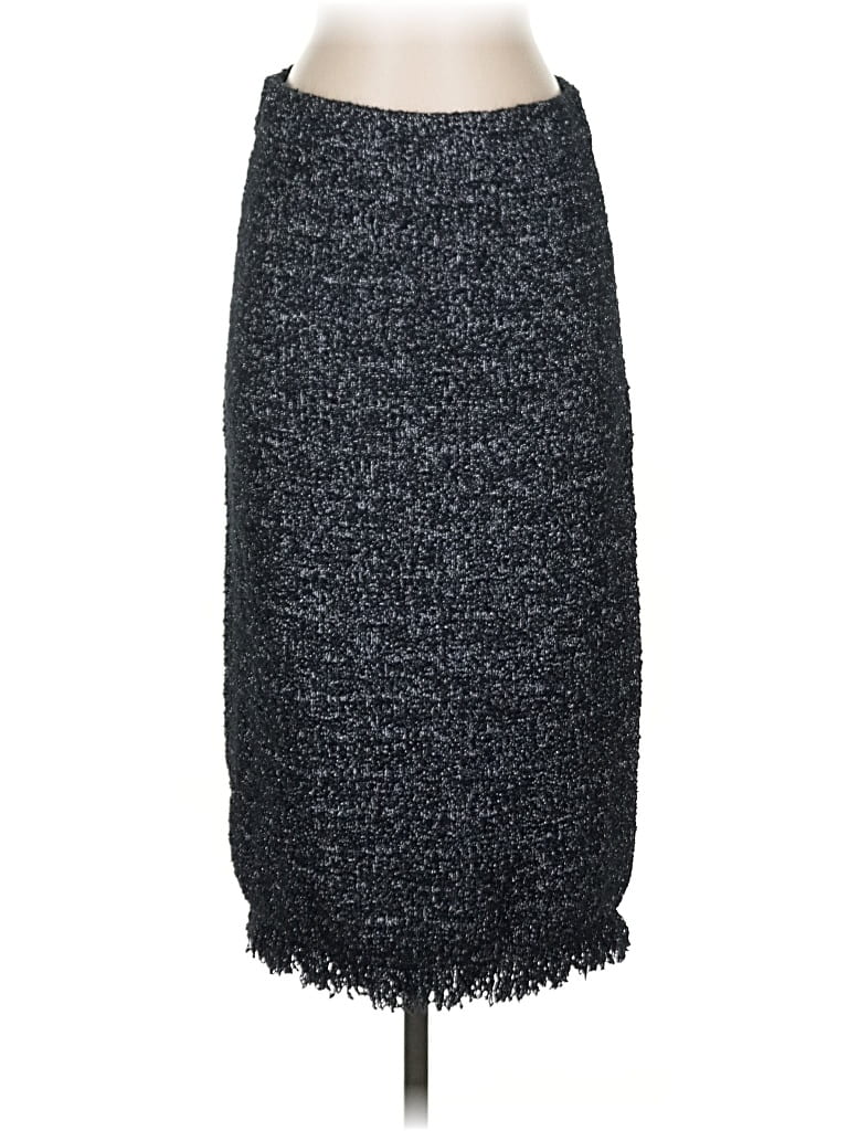 Pre-owned Ann Taylor Formal Skirt In Gray