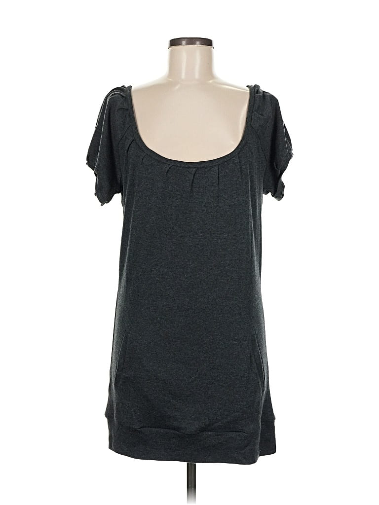 Pre-owned Express Casual Dress In Gray