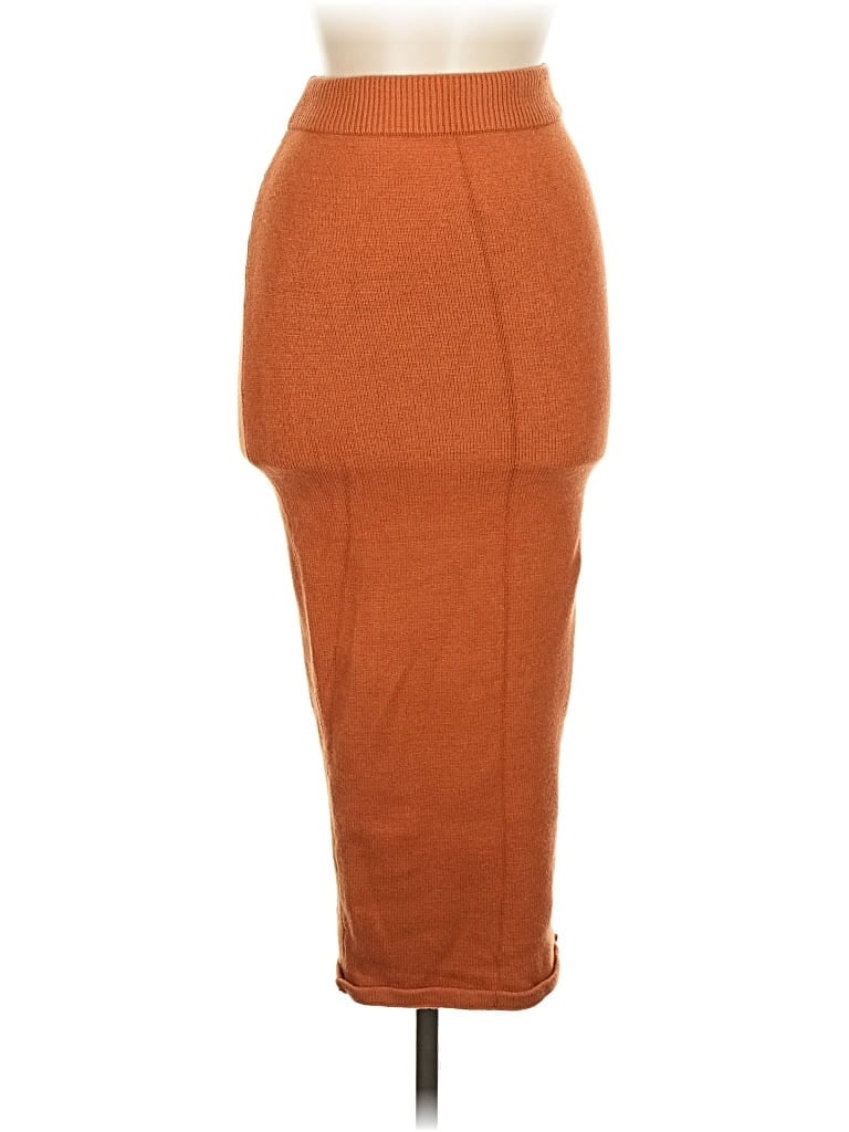 Pre-owned Missguided Casual Skirt In Orange