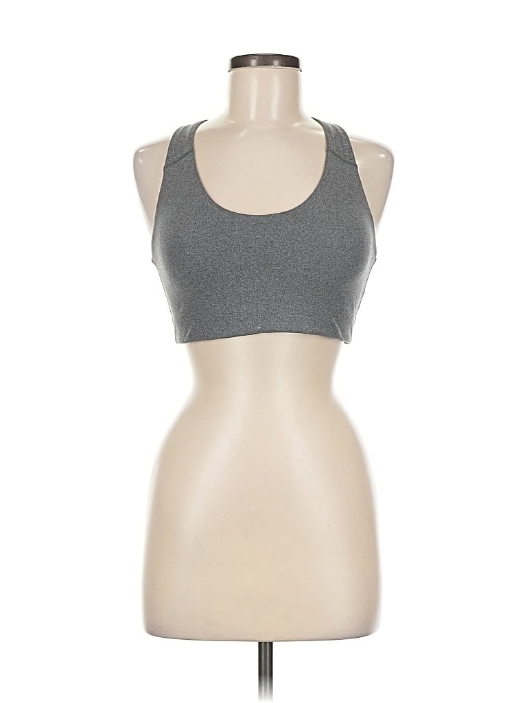 Pre-owned Active By Old Navy Tank Top Gray Halter Neckline Tops