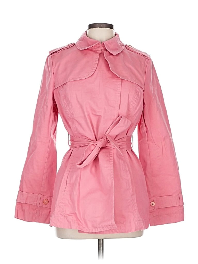Pre-owned Talbots Trenchcoat In Pink