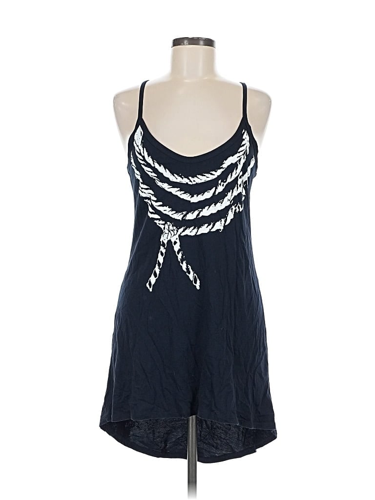 CABI Pre-owned Tank Top Blue Halter Neckline Tops