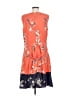 eShakti 100% Polyester Orange Casual Dress Size M (estimated) - photo 2