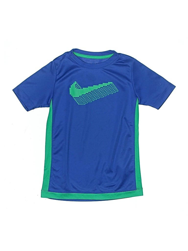 Click to view more detailed imagery on our partner's website Pre-owned Nike Kids' Active T-shirt In Blue