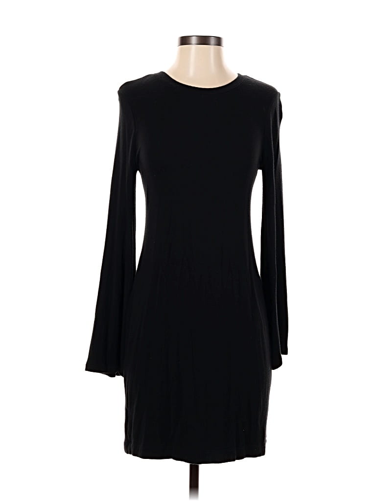 Pre-owned Lou & Grey Casual Dress In Black