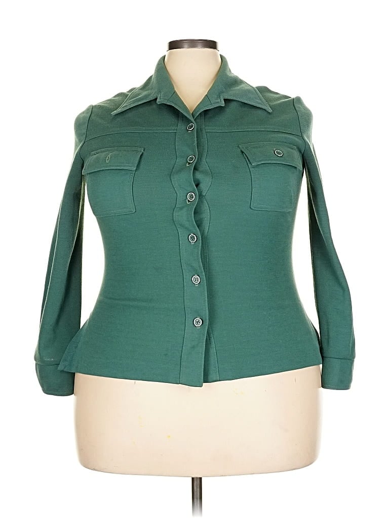 Pre-owned Assorted Brands Jacket In Green