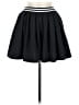Paperoc Solid Black Casual Skirt Size M - photo 1