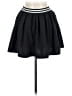 Paperoc Solid Black Casual Skirt Size M - photo 2