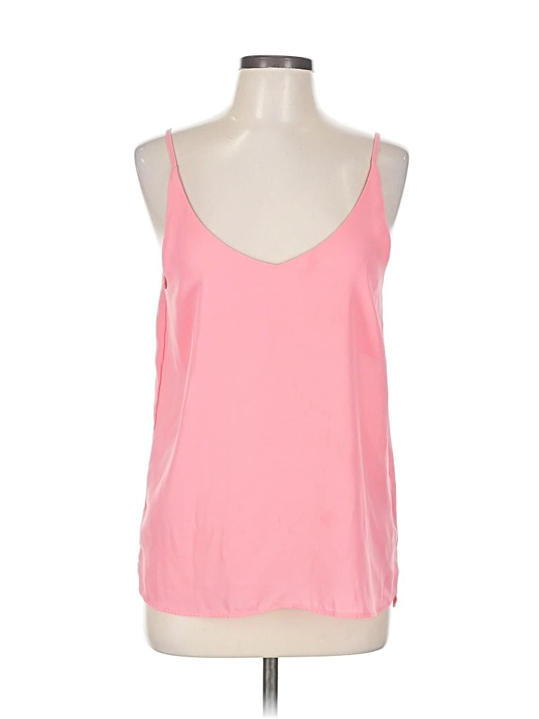 Pre-owned Shinestar Sleeveless Top Pink Scoop Neck Tops