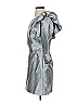 Karina Grimaldi Metallic Silver Cocktail Dress Size XS - photo 5