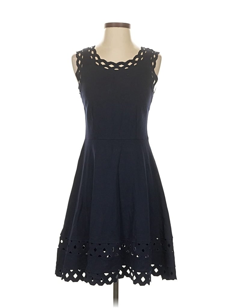 Pre-owned Assorted Brands Cocktail Dress In Blue