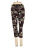 Lululemon Athletica Print Black Burgundy Active Pants Size 2 - photo 2