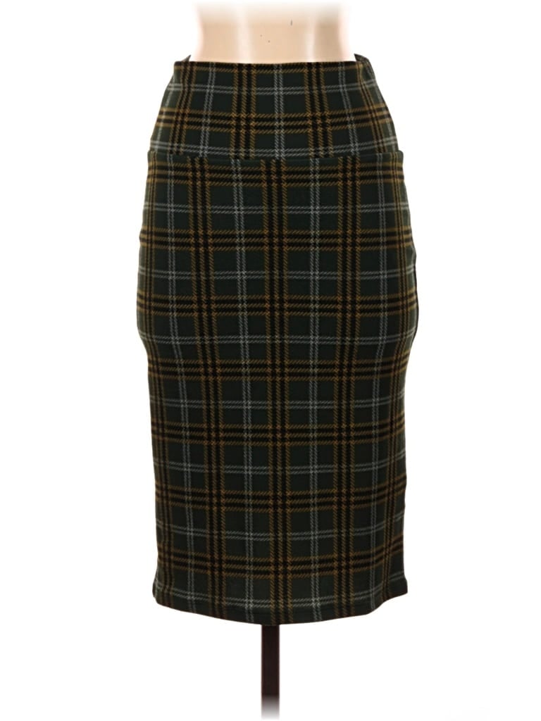 Pre-owned Lularoe Formal Skirt In Brown