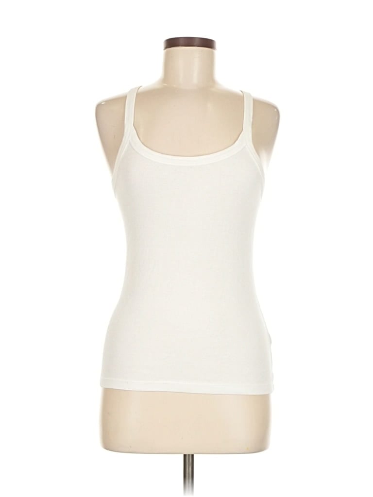 A NEW DAY Pre-owned Sleeveless T-shirt In White