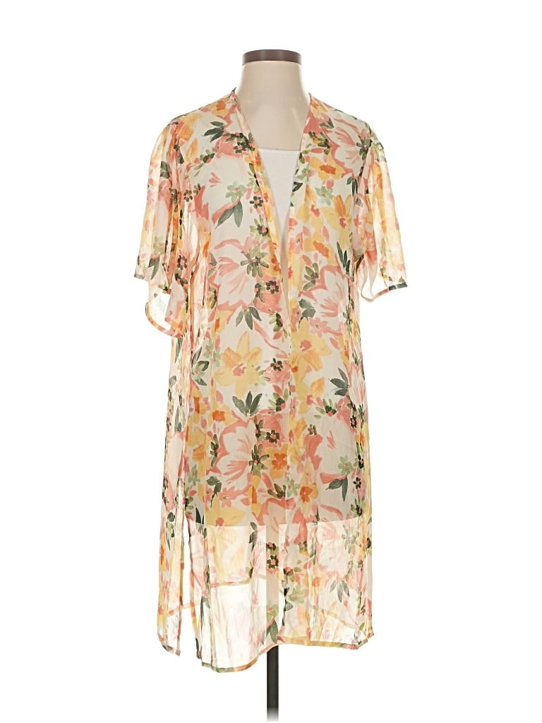 Pre-owned Maurices Kimono In White