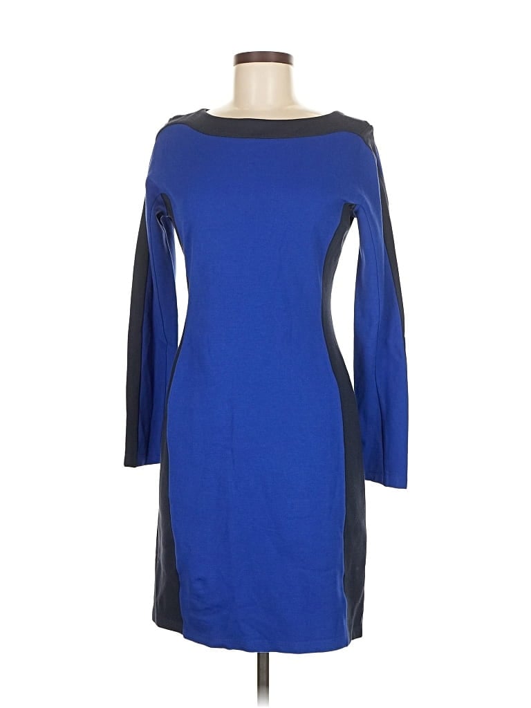 Pre-owned Bcbgmaxazria Cocktail Dress In Blue