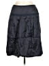 Lida Baday Solid Black Blue Casual Skirt Size 8 - photo 1