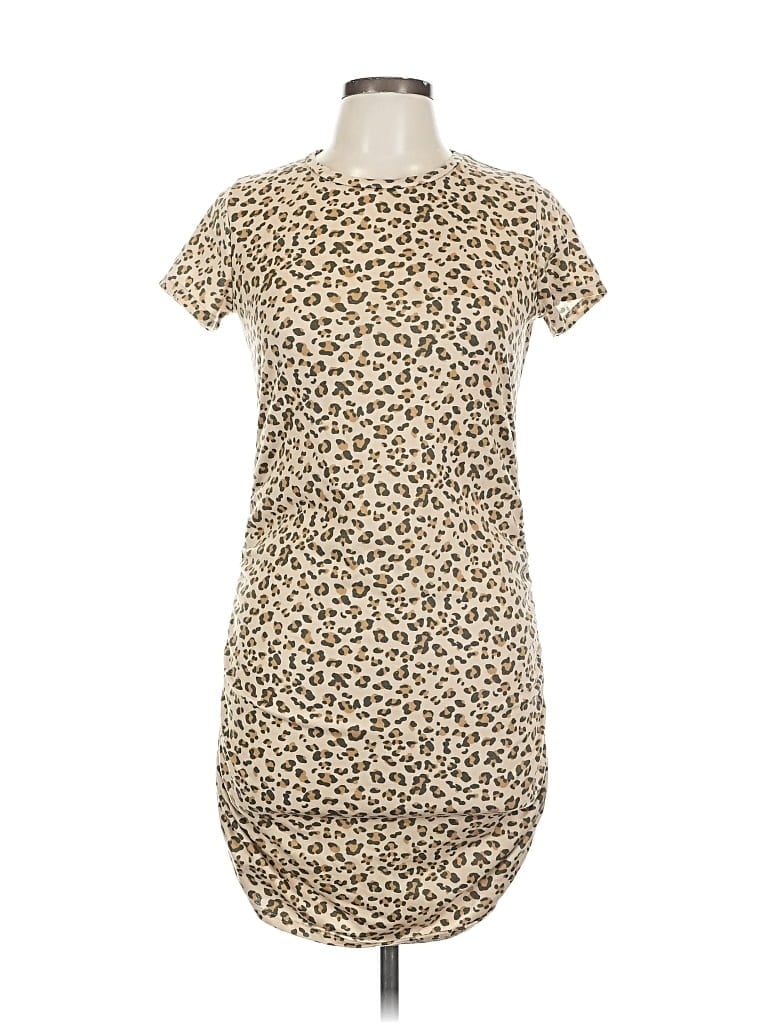 Pre-owned Antistar Casual Dress In Brown