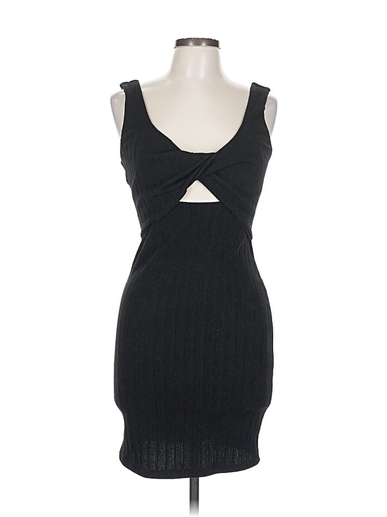 Pre-owned Vintage Havana Cocktail Dress In Black