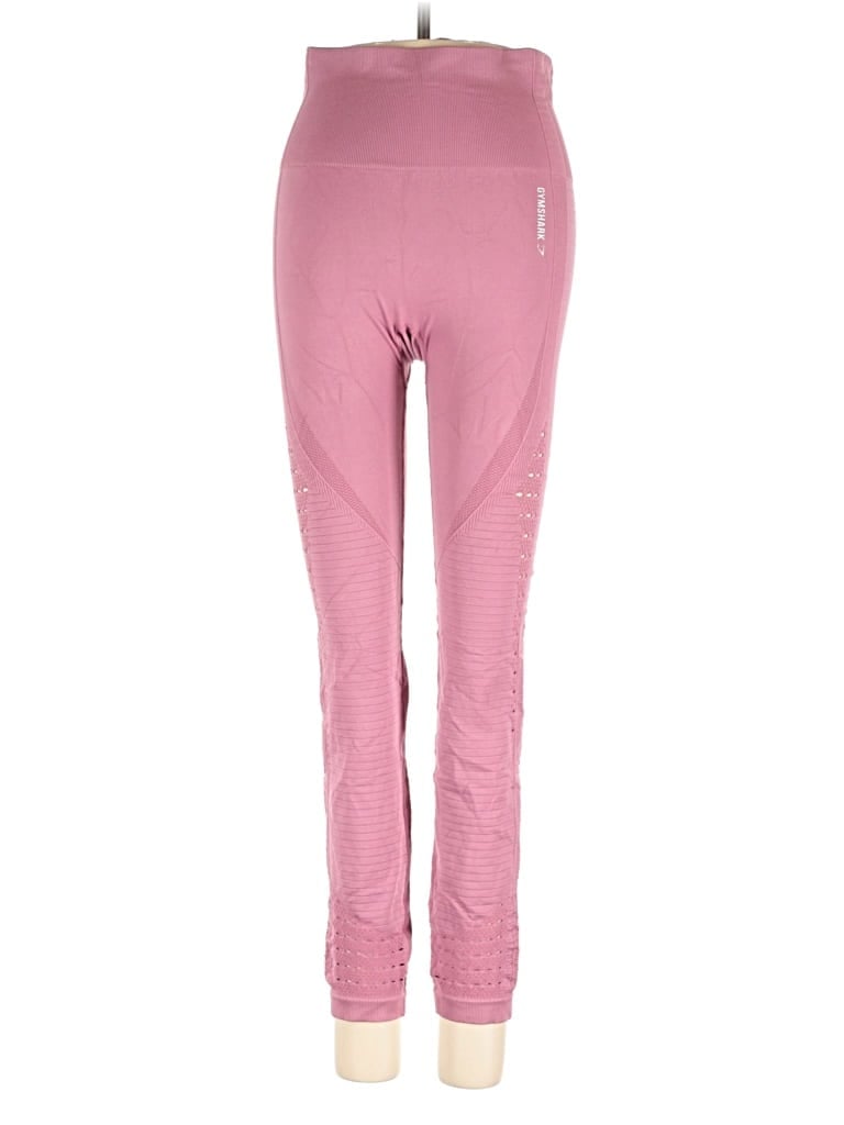 Pre-owned Gymshark Active Pants In Pink