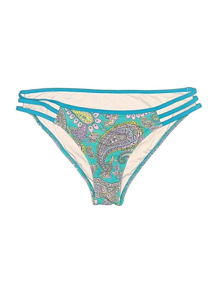 Pre-owned Shade & Shore Swimsuit Bottoms In Blue