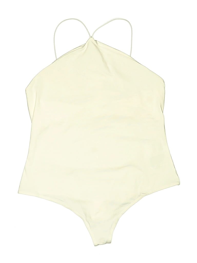 Pre-owned H&m Bodysuit In White
