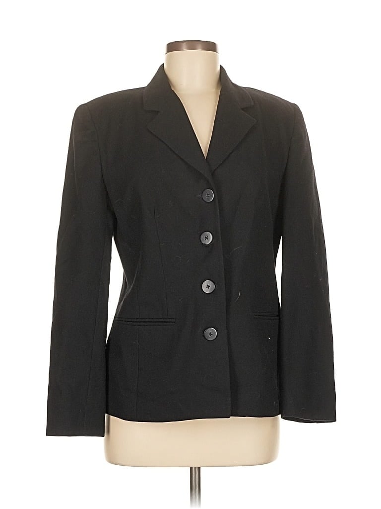Click to view more detailed imagery on our partner's website Pre-owned Talbots Blazer Jacket In Black