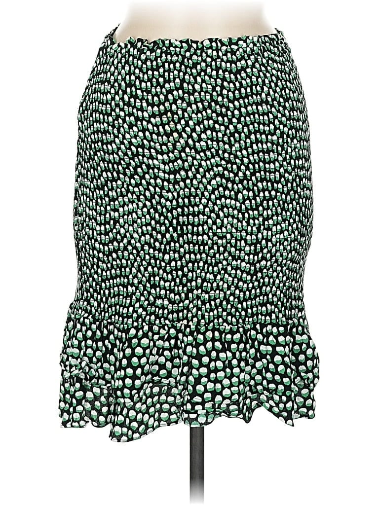 Pre-owned Ann Taylor Casual Skirt In Green
