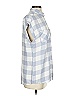 Rails Checkered-gingham Blue Short Sleeve Button-Down Shirt Size XS - photo 4