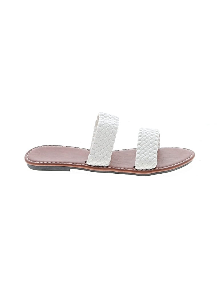 Pre-owned Unbranded Sandals In White