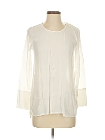 James Perse Long Sleeve Blouse (view 1)