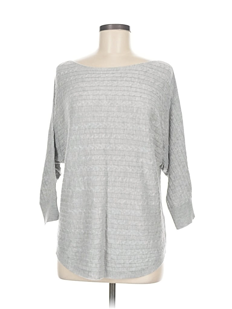 Pre-owned Market & Spruce Pullover Sweater In Gray
