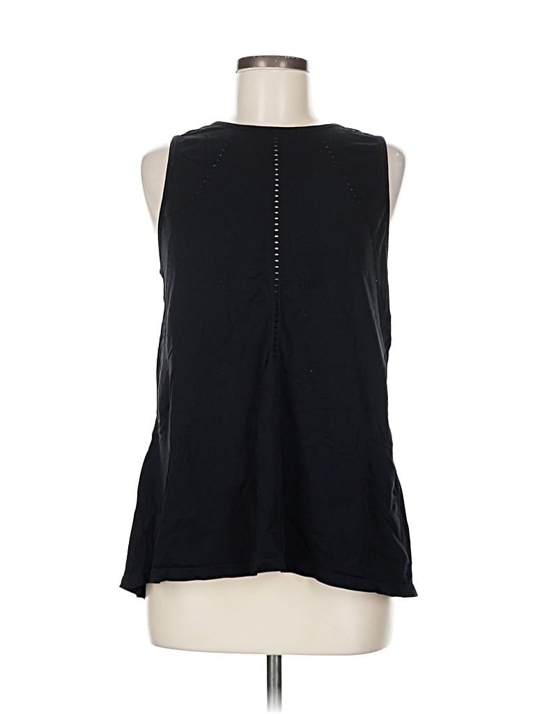 Pre-owned Athleta Sleeveless Blouse In Black
