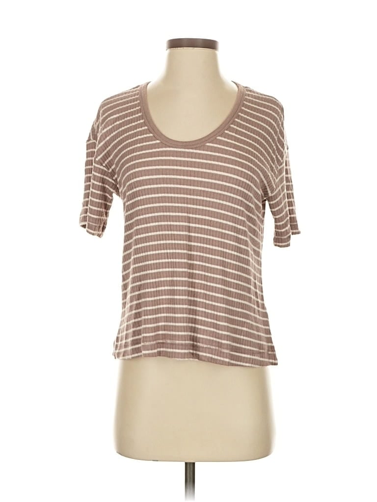 OLD NAVY Pre-owned Short Sleeve T-shirt In Brown