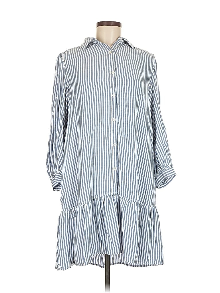 Pre-owned Max Studio Casual Dress In Blue