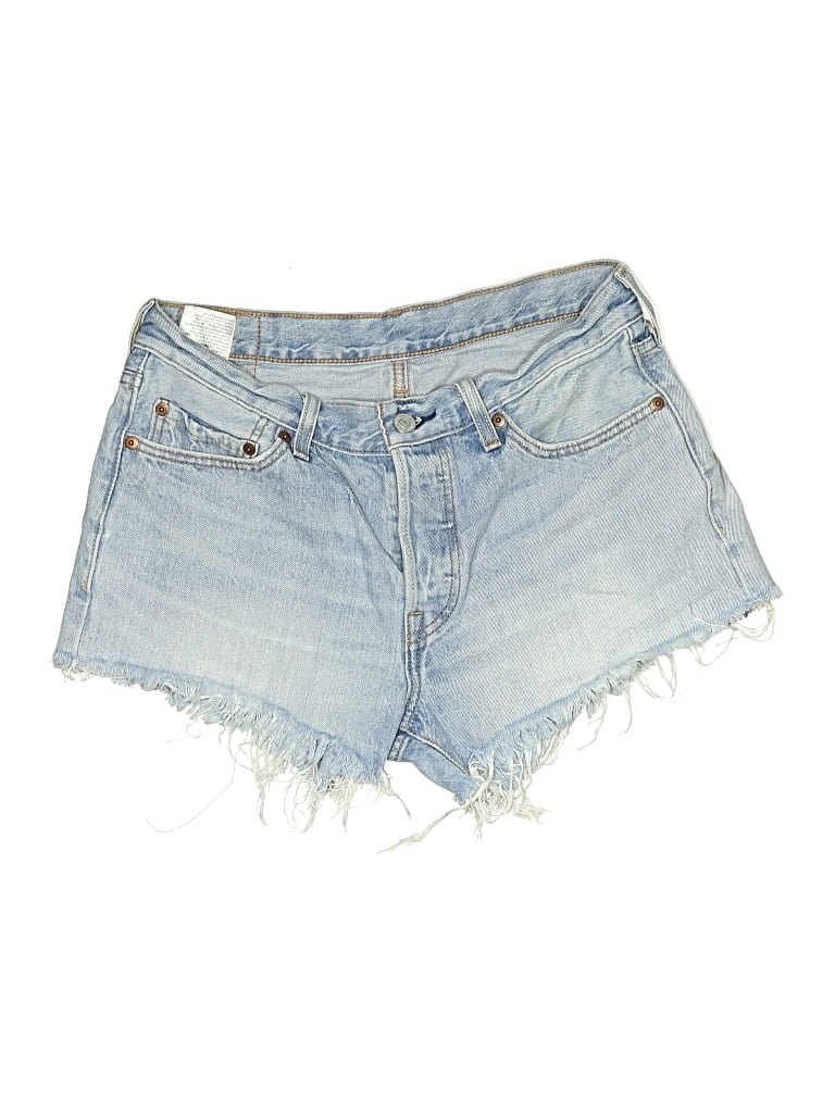 Click to view more detailed imagery on our partner's website Pre-owned Levi's Denim Shorts In Blue