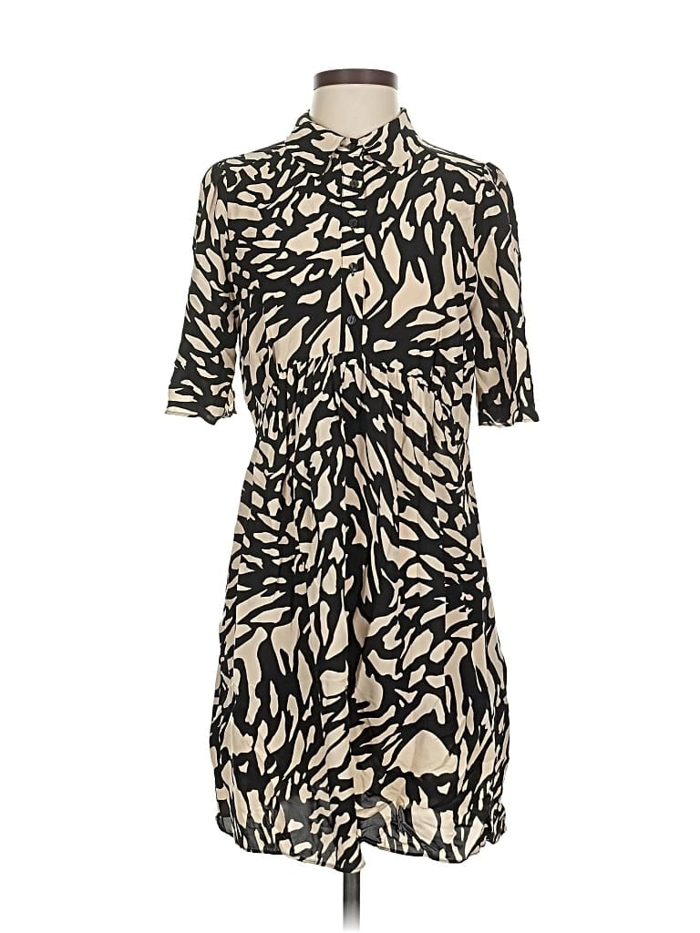 Pre-owned Ba&sh Casual Dress In Brown