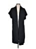 St. John Caviar Black Wool Cardigan Size P (petite) - photo 1