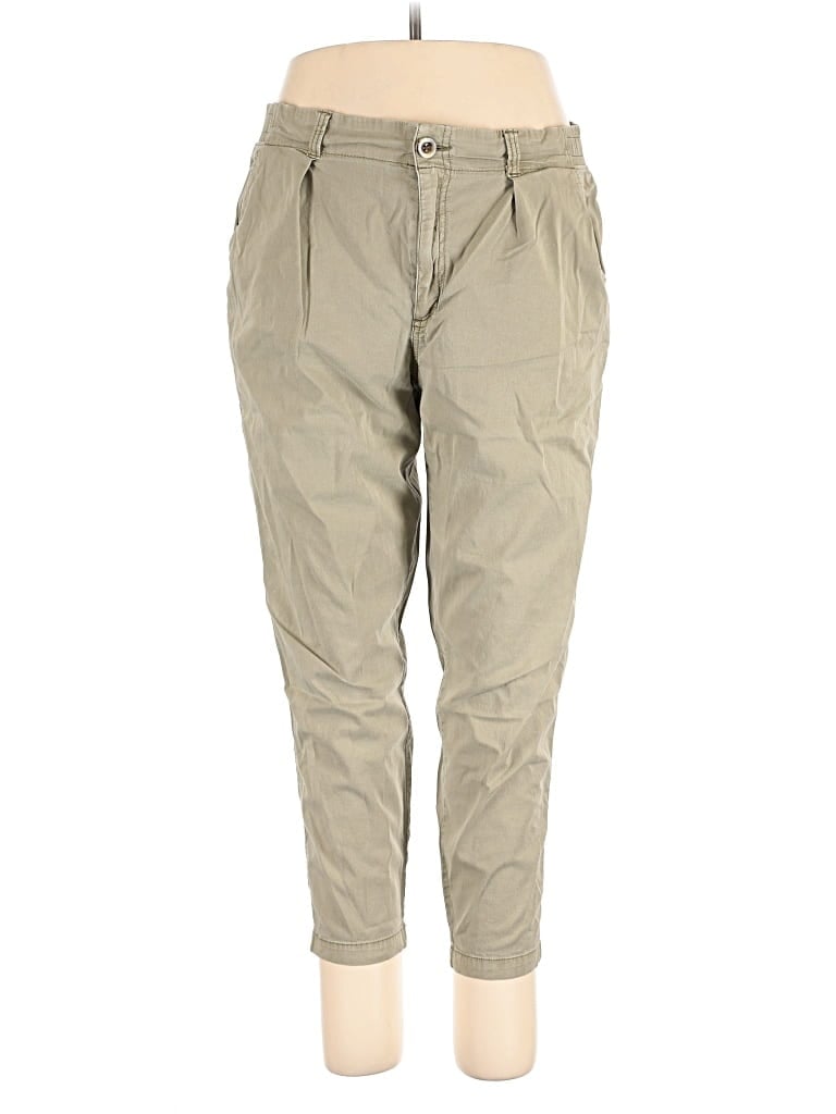 Pre-owned Sonoma Goods For Life Khaki Pant In Brown