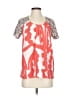 Simply Vera Vera Wang 100% Polyester Orange Short Sleeve Blouse Size S (petite) - photo 1