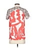 Simply Vera Vera Wang 100% Polyester Orange Short Sleeve Blouse Size S (petite) - photo 2