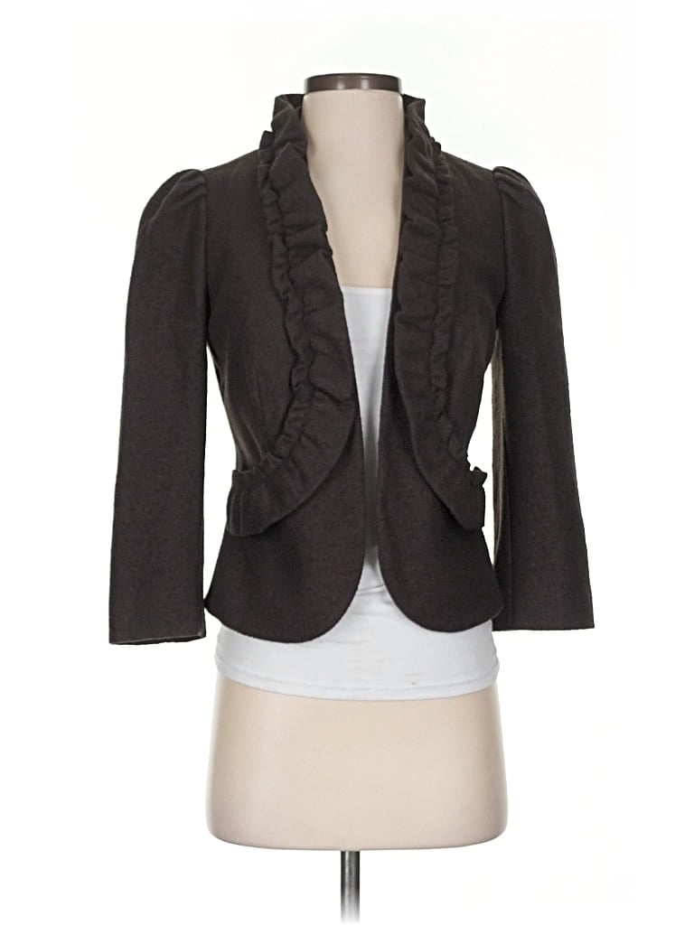 Pre-owned Elevenses Blazer Jacket In Brown