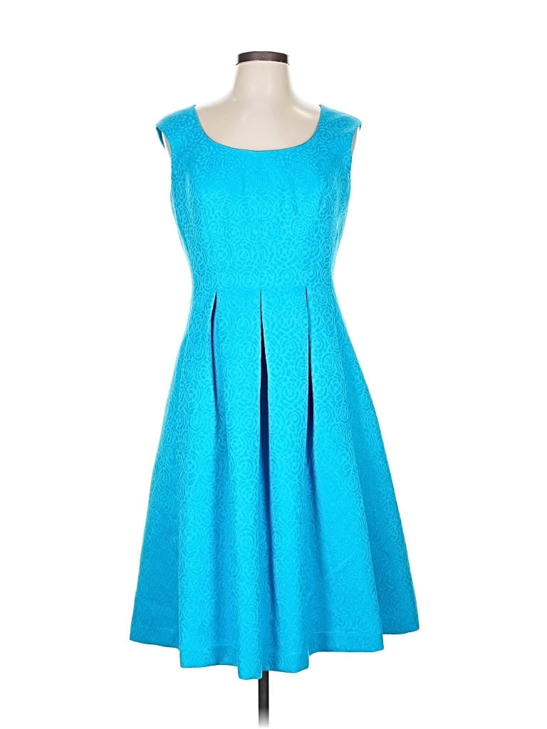 BLACK LABEL BY EVAN PICONE Pre-owned Cocktail Dress In Blue