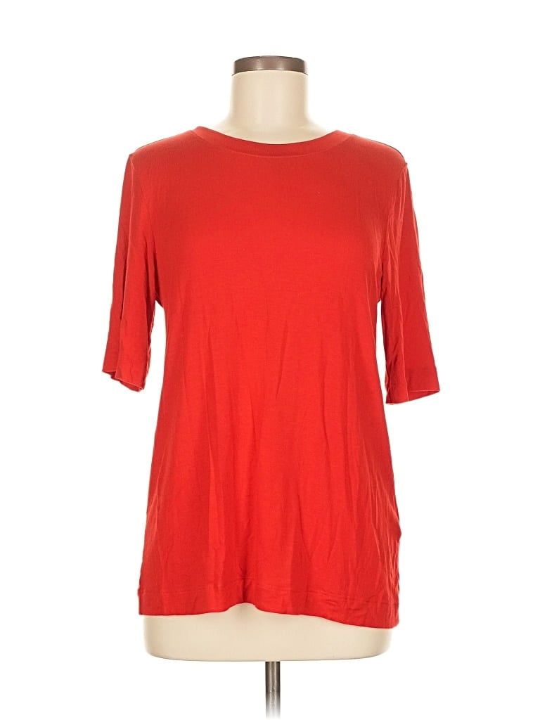 Click to view more detailed imagery on our partner's website Pre-owned Banana Republic 3/4 Sleeve T-shirt In Red